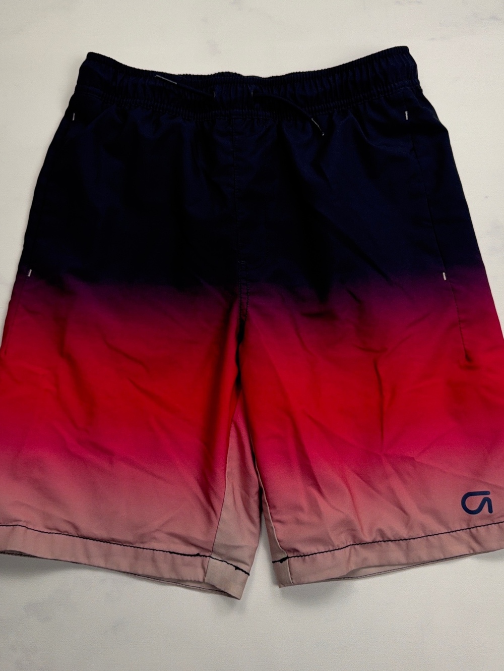 GapFit Athletic Shorts Ombre Color Gradient - Boys XL (12) Husky